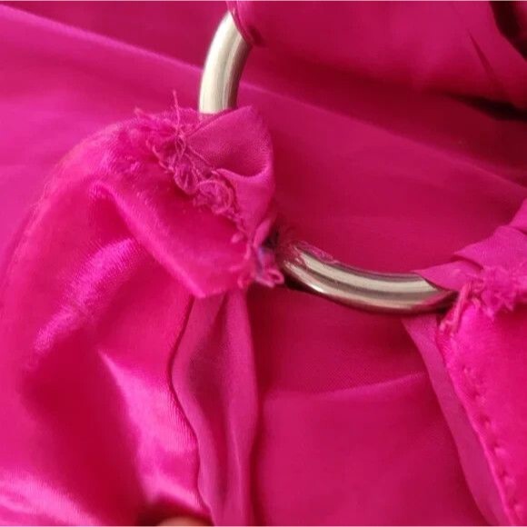 Mac Duggal Magenta Strappy One Should‎ A-Line Gown Sz 0 $498 55820 NEW - Picture 6 of 7